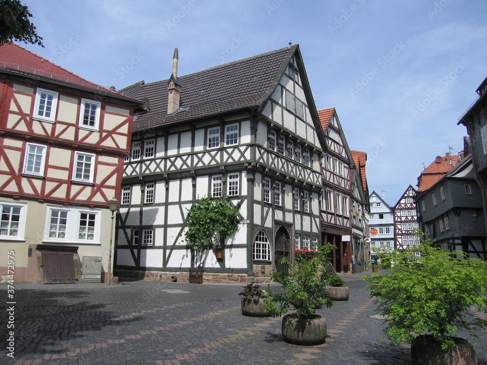 Haus Brüggemeier in Fritzlar Mittelalterliche Stadt