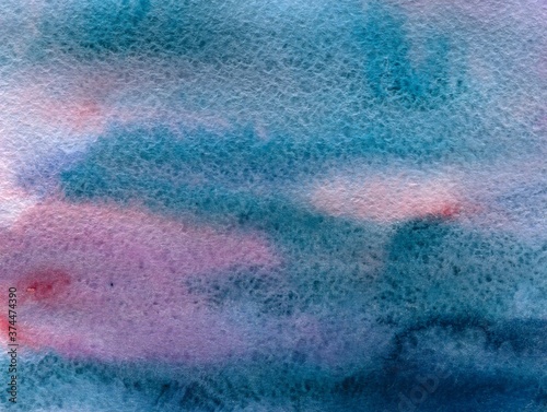 Abstract colorful watercolor background