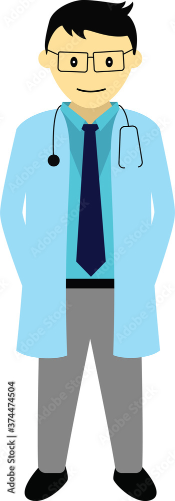 medical, doctor, icon, doctor icon, health, illustration, vector, character, man, people, worker, Healthcare 