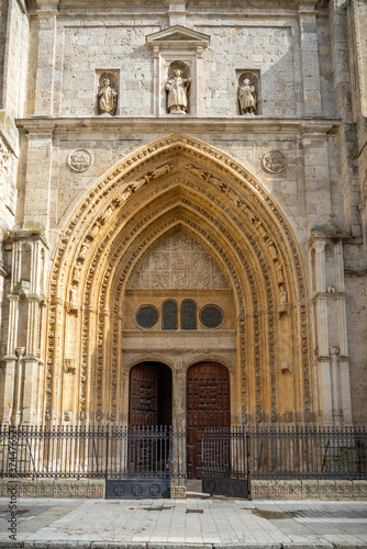 catedral diocesana de Palencia en Castilla España