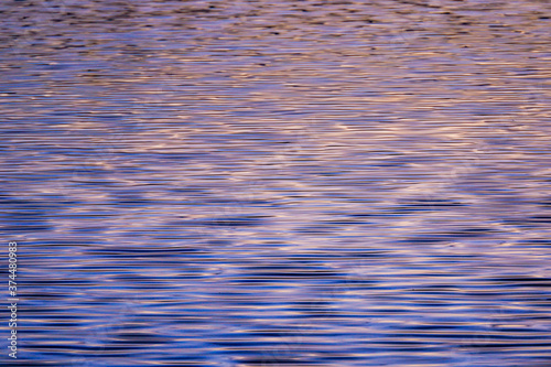 Stockholm, Sweden Shimmering water at dawn.