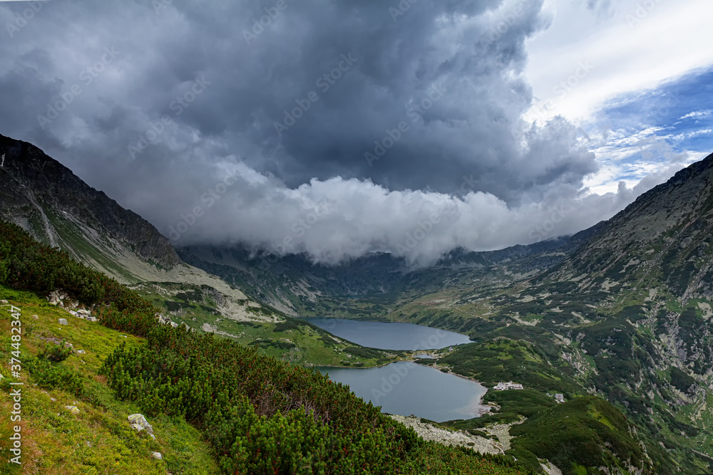 Panorama Tatra Mountains in Poland