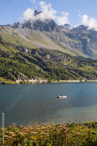 Lake Sils in the Engadine