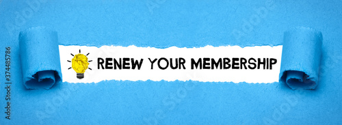Renew your Membership