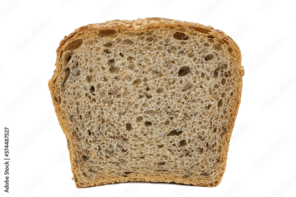 wheat and rye bread with seeds wheat and rye bread with seeds
