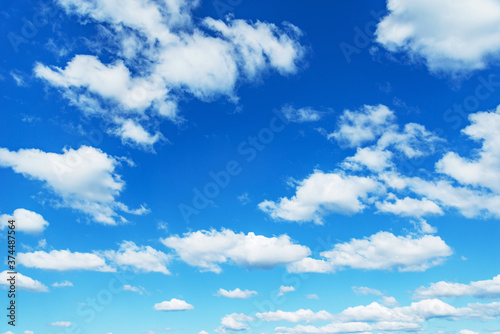 Fototapeta Naklejka Na Ścianę i Meble -  White clouds on the sky at day time.