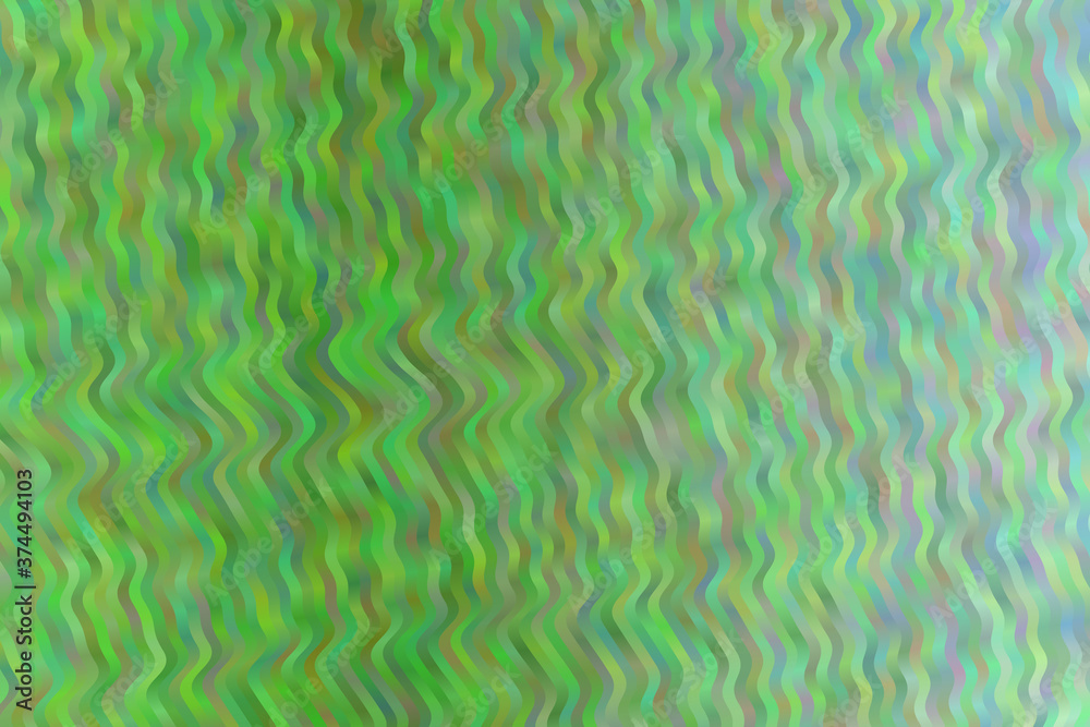 Green waves abstract background. Great illustration for your needs.