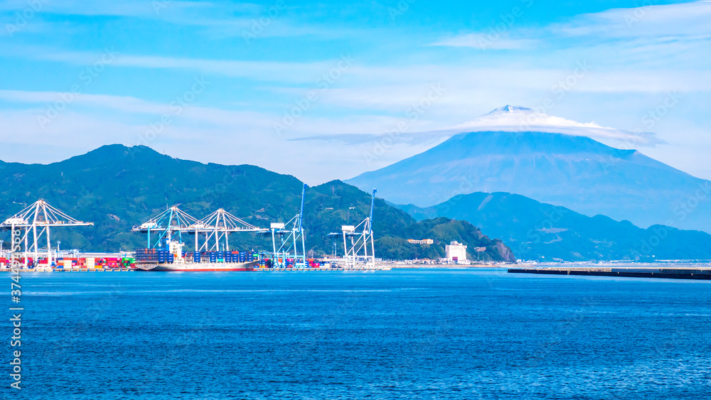 Fuji mountain landscape at Suruga Bay 6