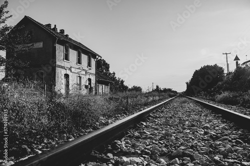 Old Railway station Nikiforos Drama Greece © nikolas