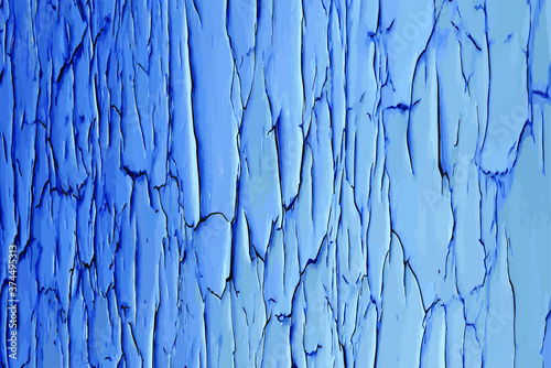 blue painted wood texture