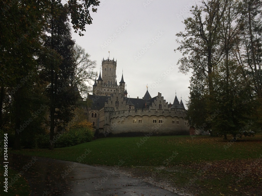 Obraz premium Marienburg Castle, Hildesheim, Germany