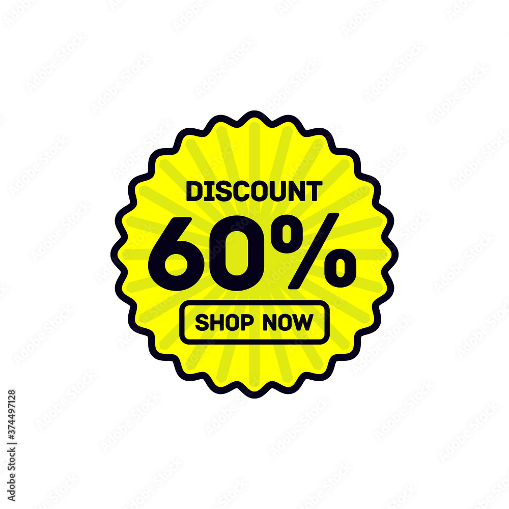 60 percent discount abstract yellow vector eps 60 percent discount abstract yellow vector eps