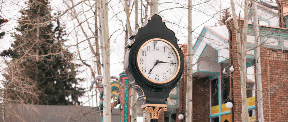 Breckenridge is a Colorado town at the base of the Rocky Mountains