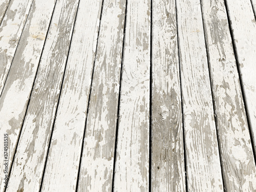 Old wood planks in perspective, perfect background for your concept or project..