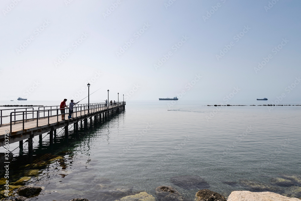 pier on the beach