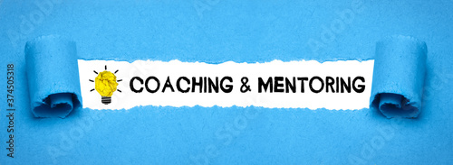 Obraz na płótnie Coaching & Mentoring 