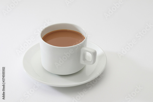 tea cup isolated on a white background