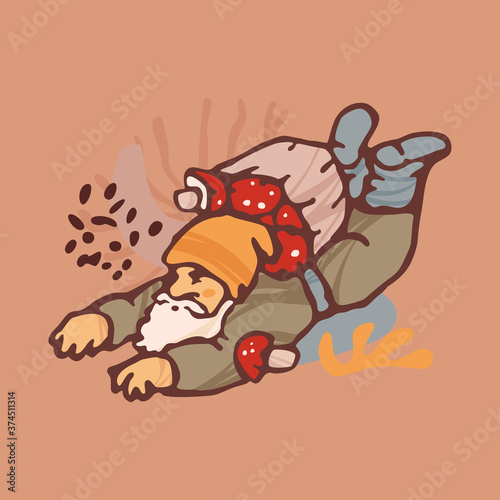 Clumsy Karl Mushroom Hunter