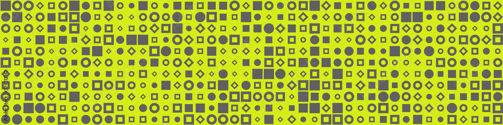 Abstract Color Halftone Dots generative art background illustration