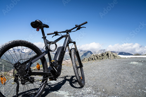 Fototapeta Naklejka Na Ścianę i Meble -  E Bike Bicycle In Austria