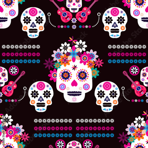 Skull pattern 12
