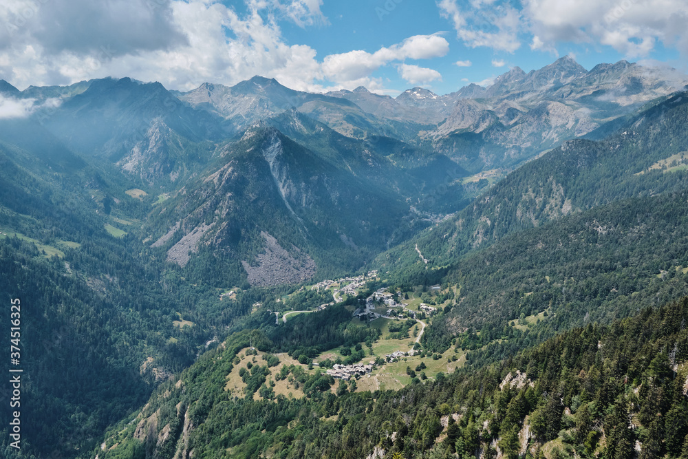 Trekking in Aosta Valley, location Tet Du Mond Trekking in Aosta Valley, location Tet Du Mond