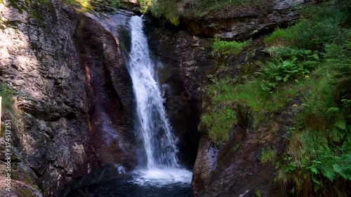 Hochfall Wasserfall bei Bodenmais im Bayerischen Wald Deutschlnad photo