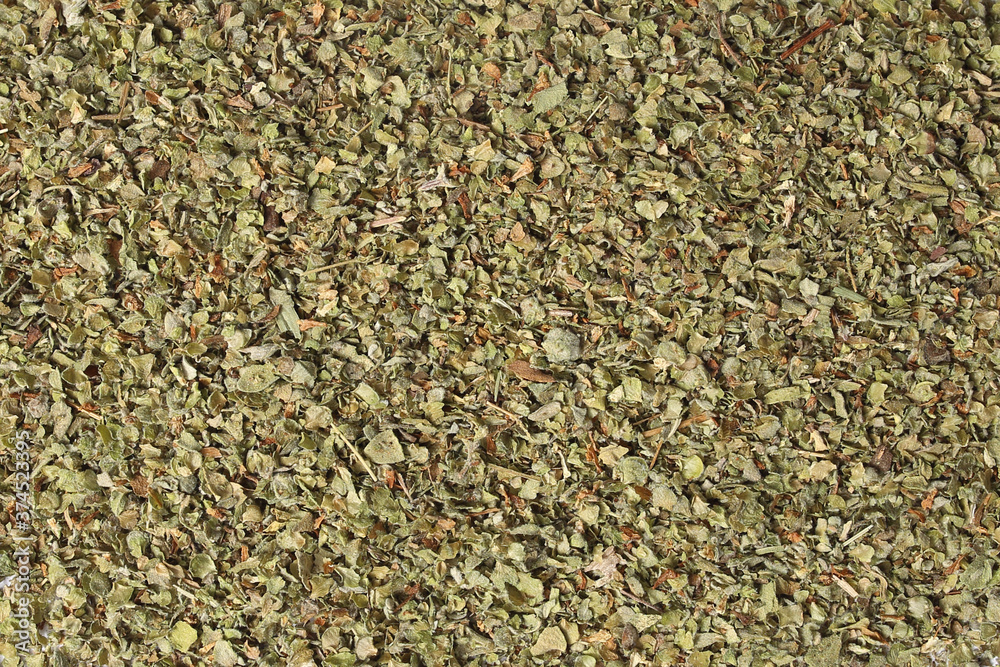 healthy oregano spice on a white background healthy oregano spice on a white background
