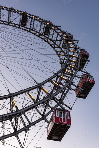 Canvas Print Prater Wheel