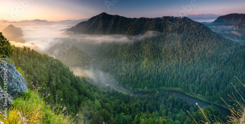 Fototapeta jezioro natura woda panorama las