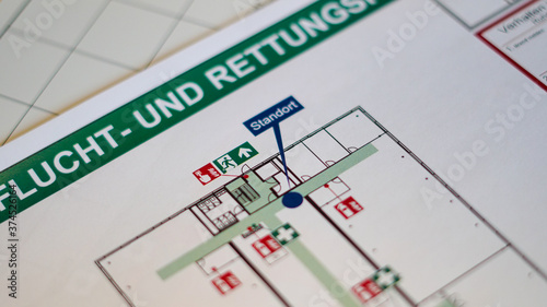 Flucht- und Rettungsplan