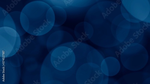 blue bokeh background