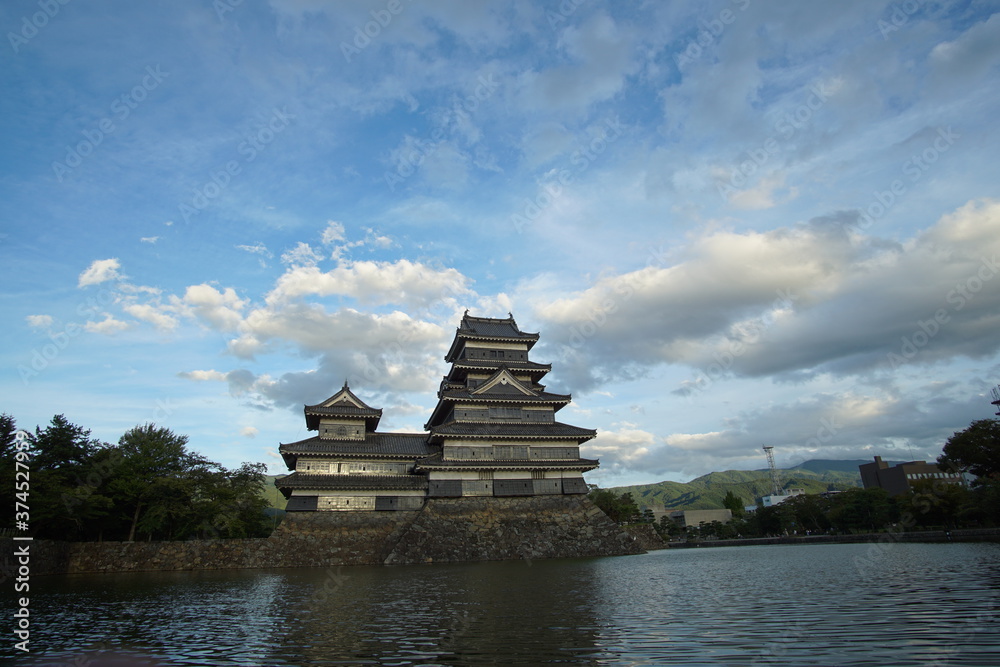 Matsumoto Castle (Matsumoto-jo), a Japanese premier historic castles in easthern Honshu, Matsumoto-shi, Chubu region, Nagano Prefecture, Japan Matsumoto Castle (Matsumoto-jo), a Japanese premier historic castles in easthern Honshu, Matsumoto-shi, Chubu region, Nagano Prefecture, Japan