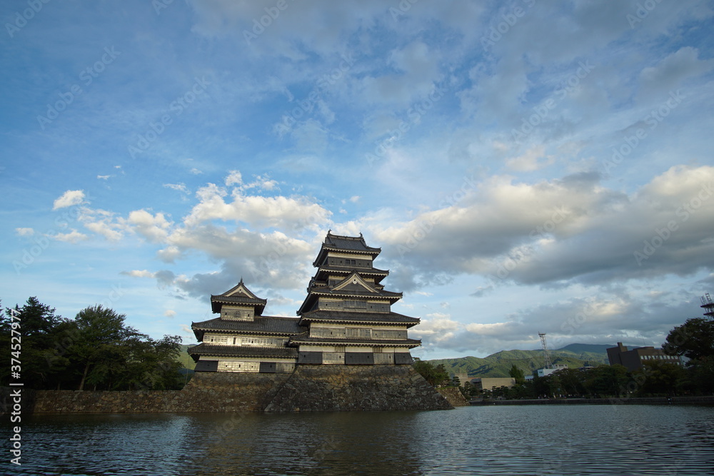 Matsumoto Castle (Matsumoto-jo), a Japanese premier historic castles in easthern Honshu, Matsumoto-shi, Chubu region, Nagano Prefecture, Japan Matsumoto Castle (Matsumoto-jo), a Japanese premier historic castles in easthern Honshu, Matsumoto-shi, Chubu region, Nagano Prefecture, Japan