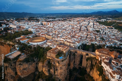 Ronda aerial view