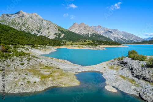 Fototapeta Naklejka Na Ścianę i Meble -  Lago di Cancano in Italy