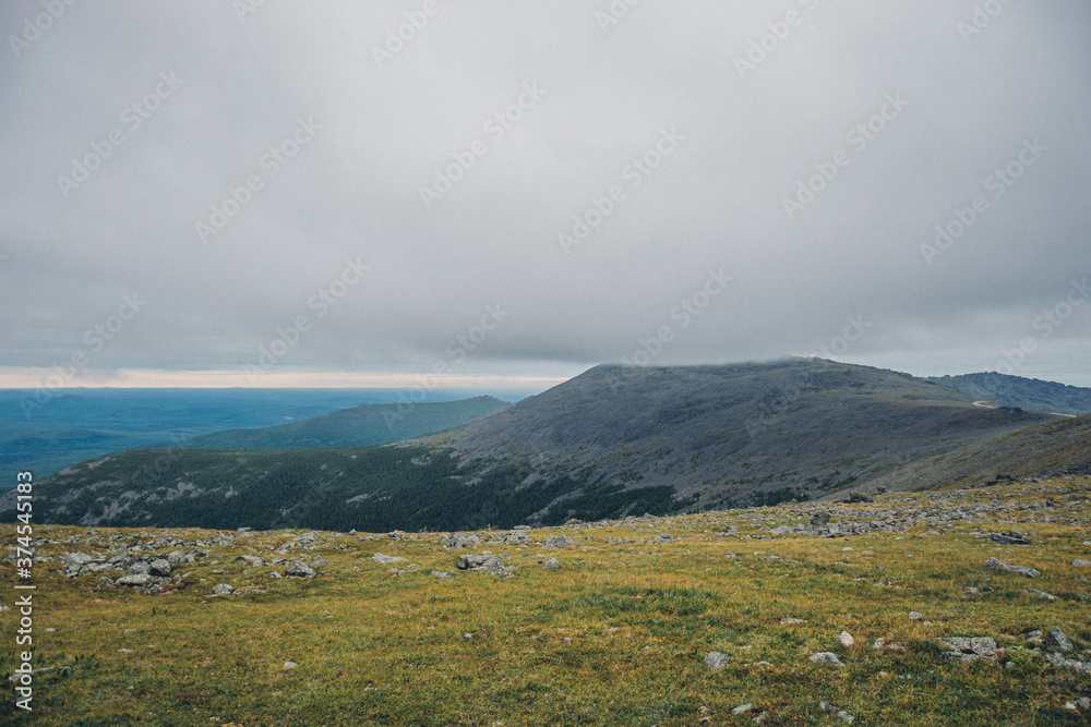 Job's Gap in the mountains in the Urals Job's Gap in the mountains in the Urals
