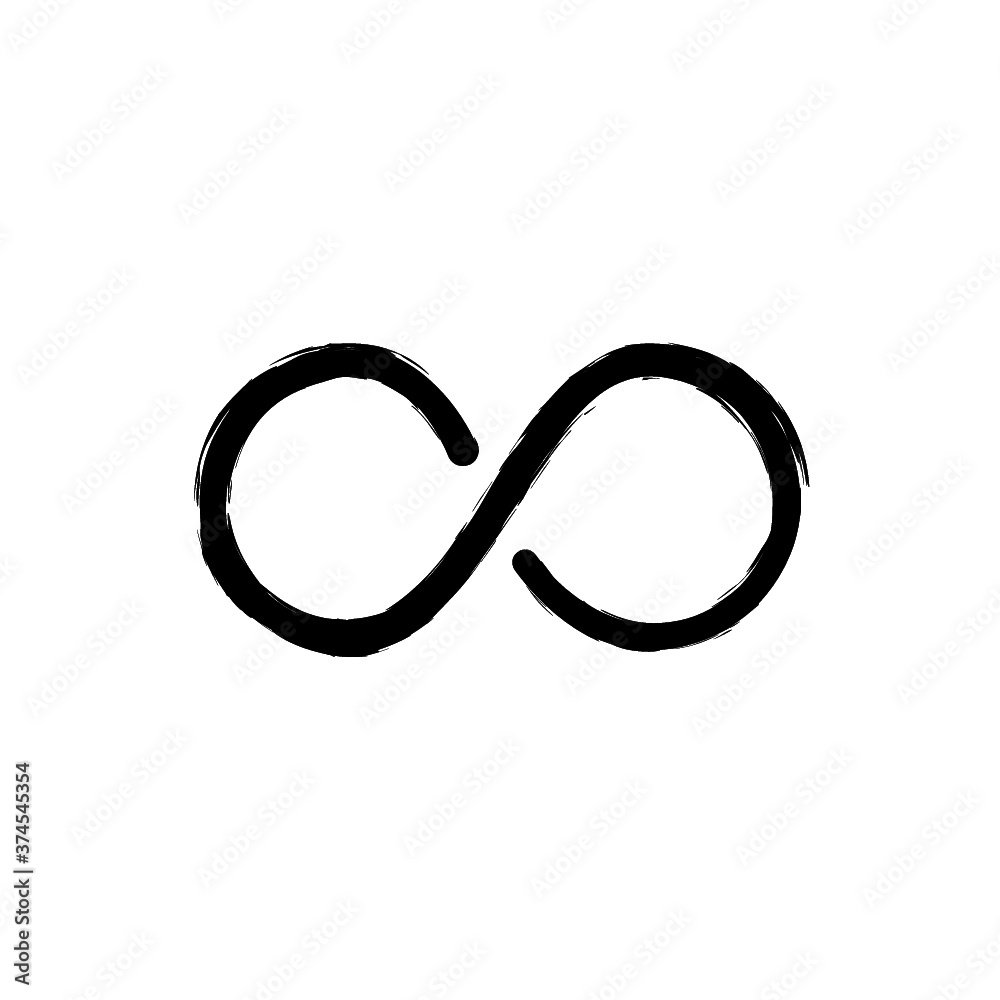vector illustration hand drawn icon ofbutton loop vector illustration hand drawn icon ofbutton loop