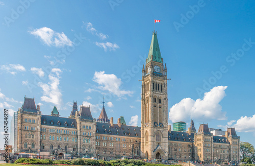 The Centre Block (Centre Departmental Building) Édifice du Centre Ottawa Ontario Canada