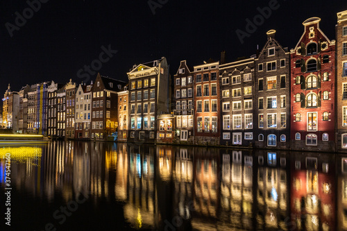 Amsterdam Rokin by night