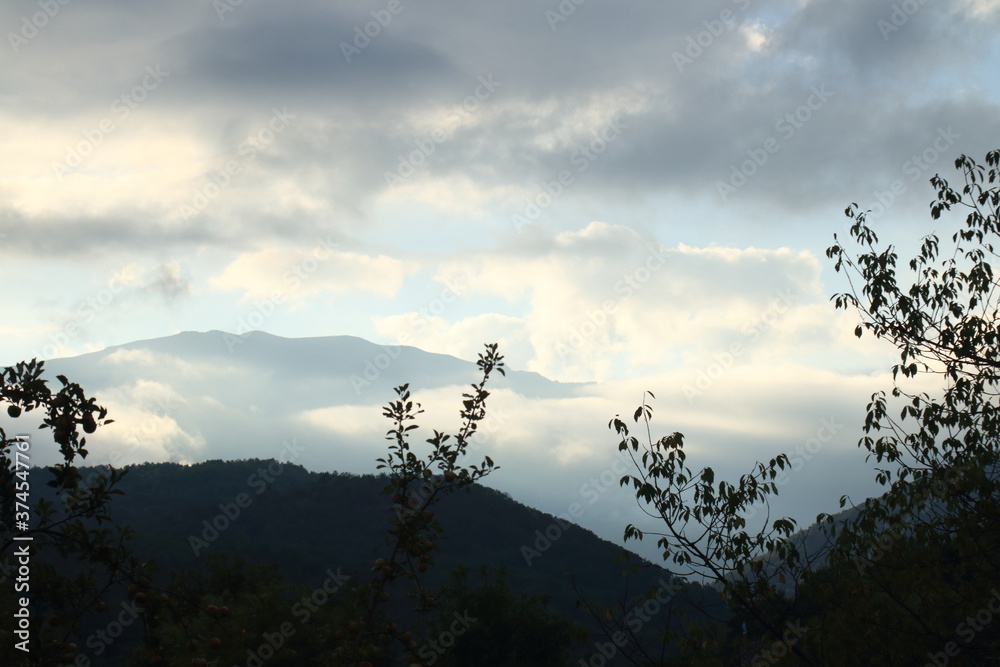 Obraz premium L'aurore ariégeoise