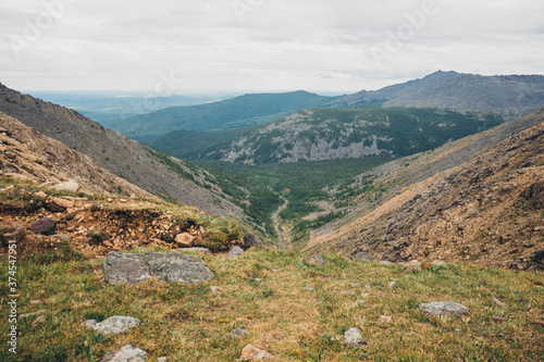 Job's Gap in the mountains in the Urals photo