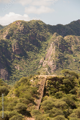 inca ruins El Shincal in Catamarca Argentina