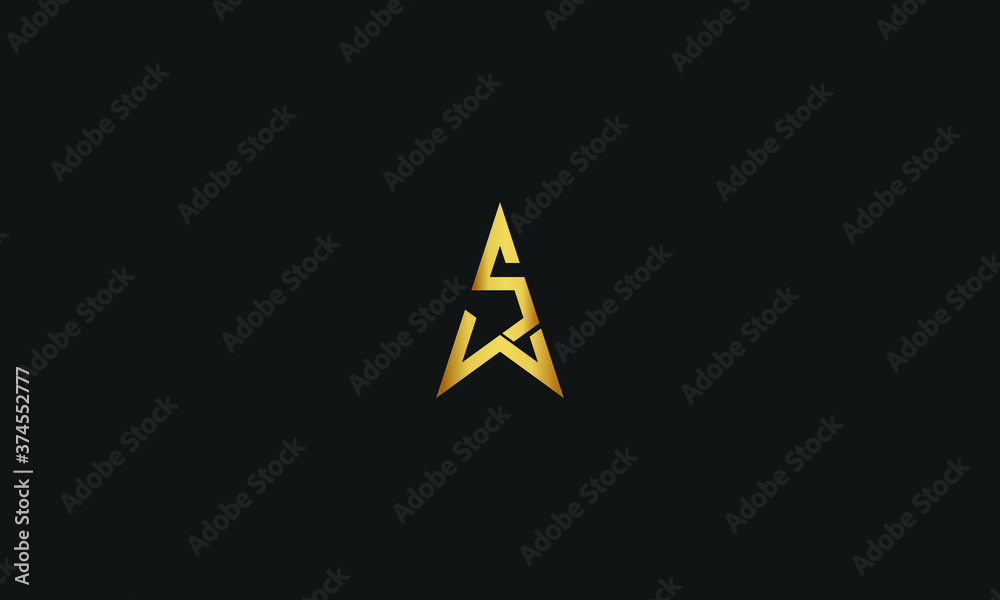 S, W, SW, WS Letter with Star Logo Template vector icon illustration design. Modern Star logo in elegant style with Black Background. S, W, SW, WS Letter with Star Logo Template vector icon illustration design. Modern Star logo in elegant style with Black Background.