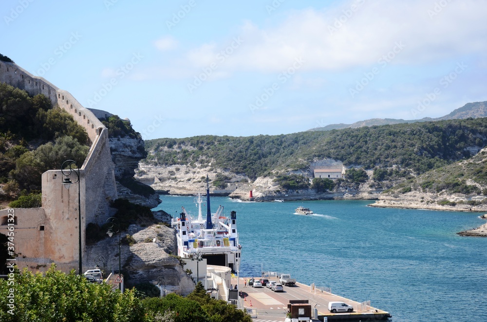Corse: Vieille ville de Bonifacio