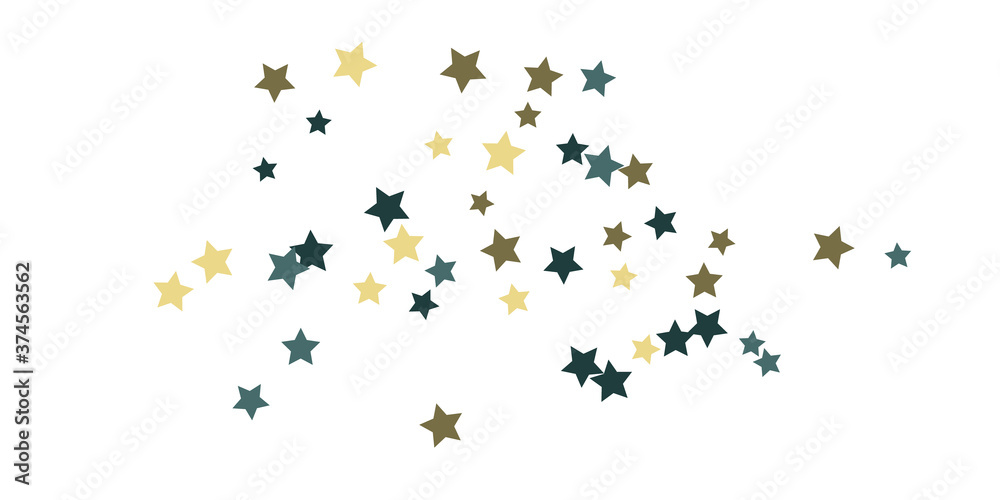 Star confetti. Star confetti.