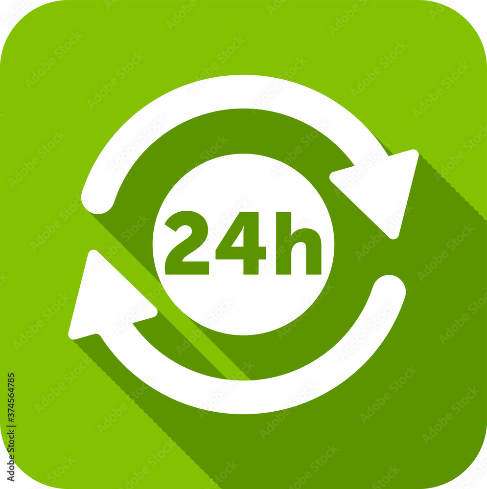 Open 24/7 Icon Vector Logo Template Illustration Design.
Open 24/7 Icon Vector Logo Template Illustration Design.