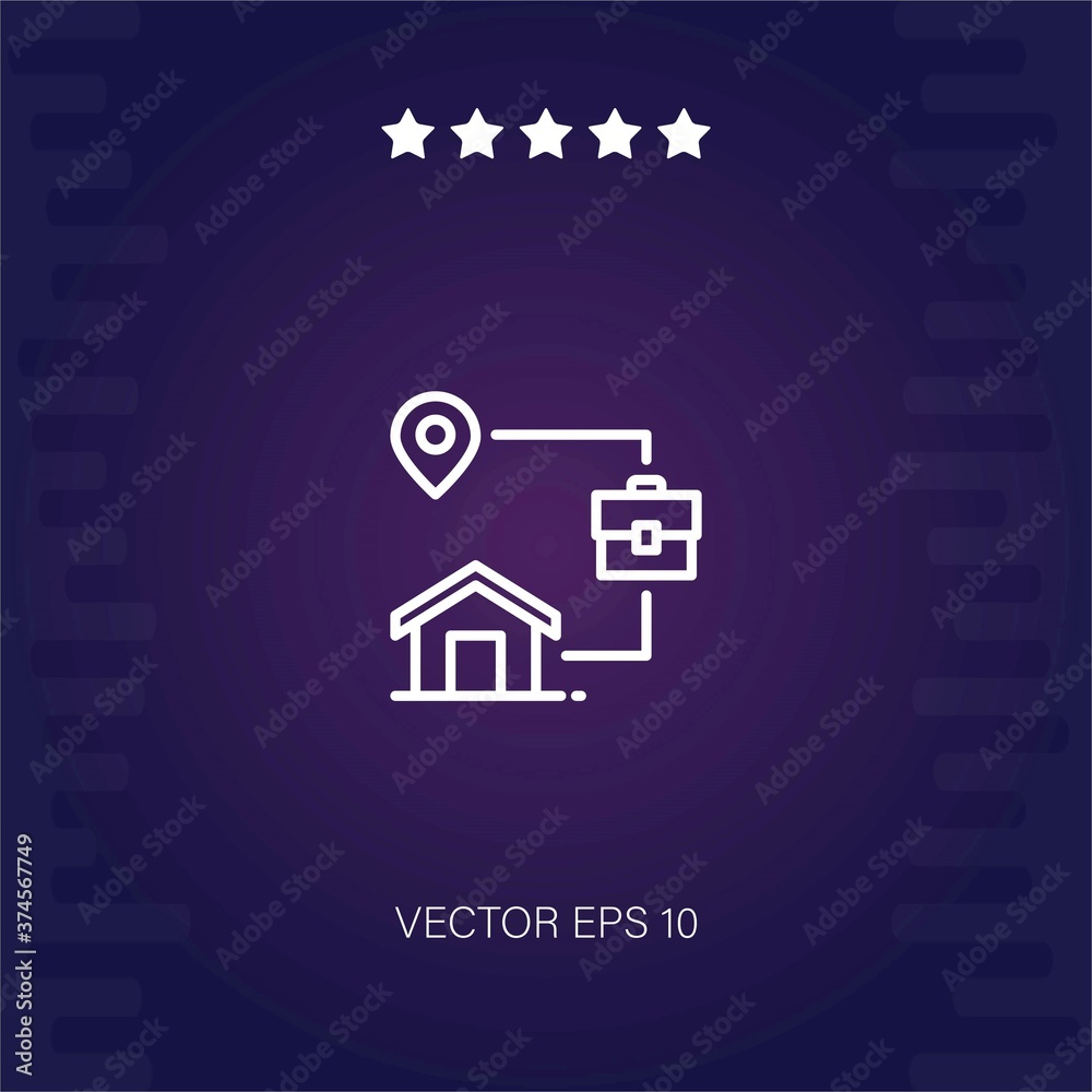 location vector icon modern illustration location vector icon modern illustration