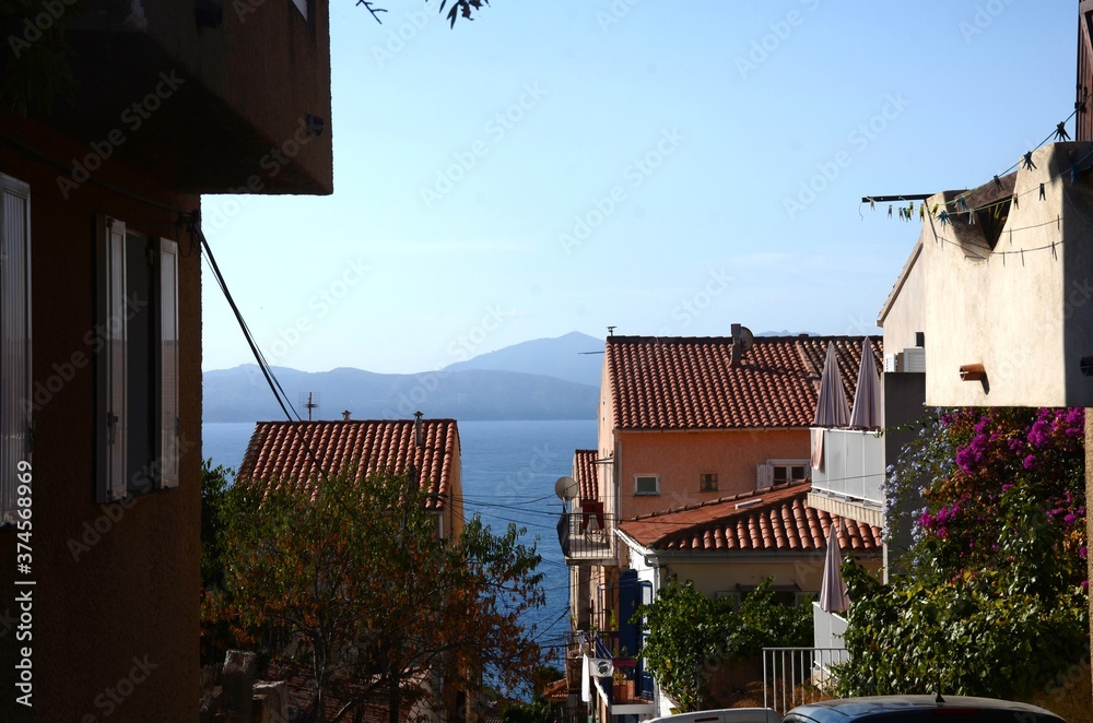 Obraz premium Corse : Corte