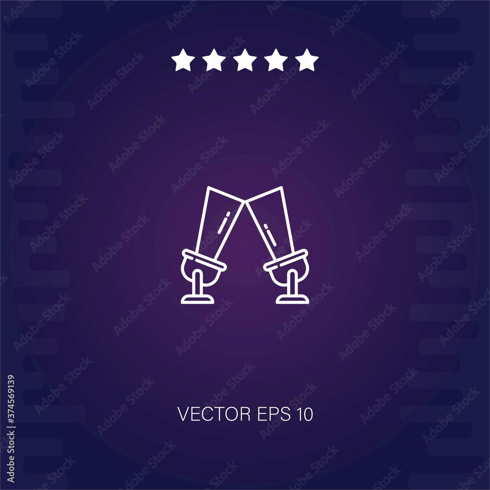 spotlight vector icon modern illustration spotlight vector icon modern illustration
